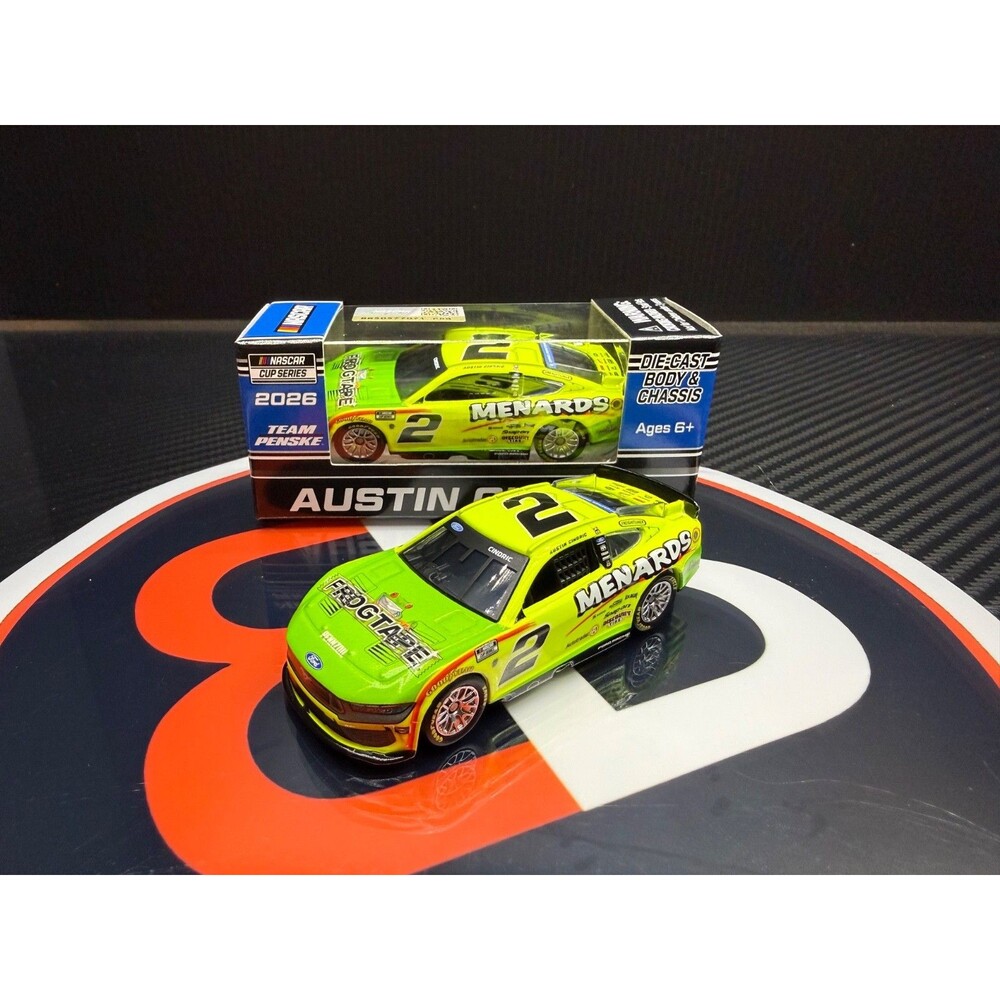 2026 Austin Cindric 1:64 Menards / Frogtape NASCAR Diecast